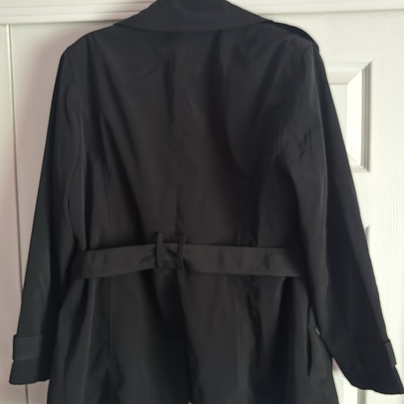 East 5th Black Trench Coat Size XL - Picture 4 of 4